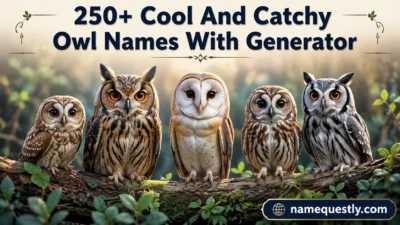 Cool And Catchy Owl Names