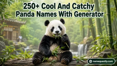 Cool And Catchy Panda Names With Generator