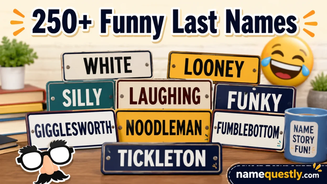 Funny Last Names: Amusing Surnames & Hilarious Hyphenated