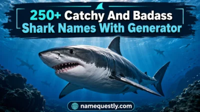 Catchy And Badass Shark Names With Generator