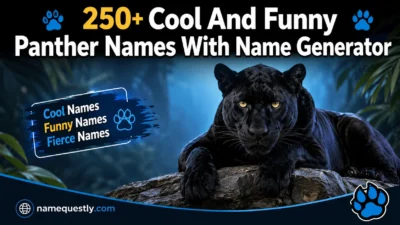Cool And Funny Panther Names With Name Generator