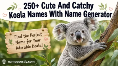 Cute And Catchy Koala Names With Name Generator