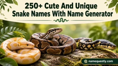 Cute And Unique Snake Names With Name Generator