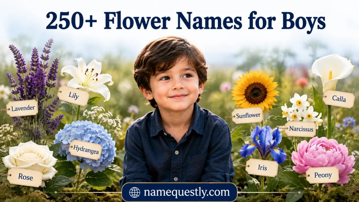 Flower Names for Boys