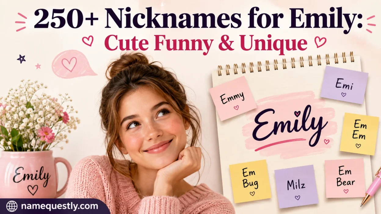 Nicknames for Emily: Cute Funny & Unique