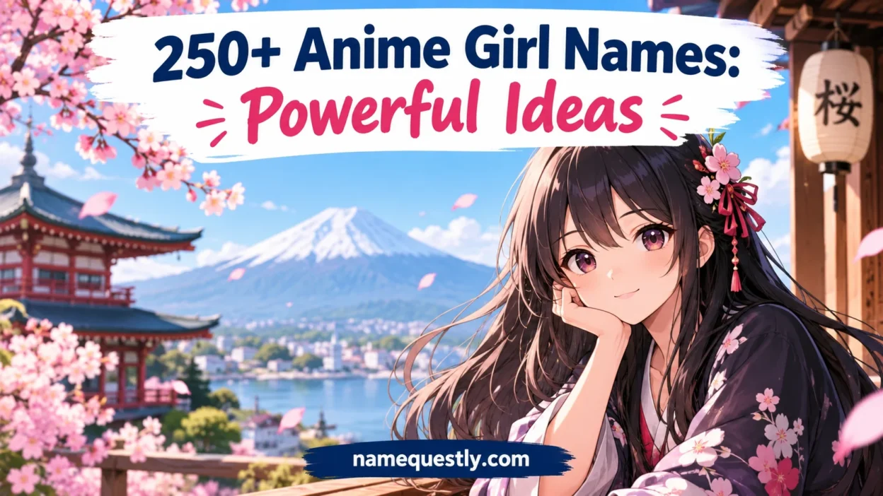 250+ Anime Girl Names: Powerful Ideas