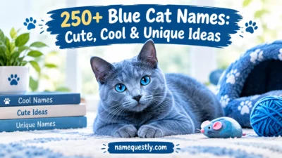 250+ Blue Cat Names: Cute, Cool & Unique Ideas