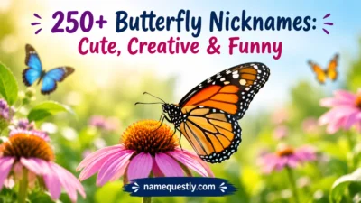 Butterfly Nicknames: Cute, Creative & Funny