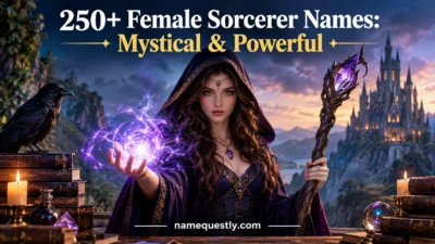 Female Sorcerer Names: Mystical & Powerful