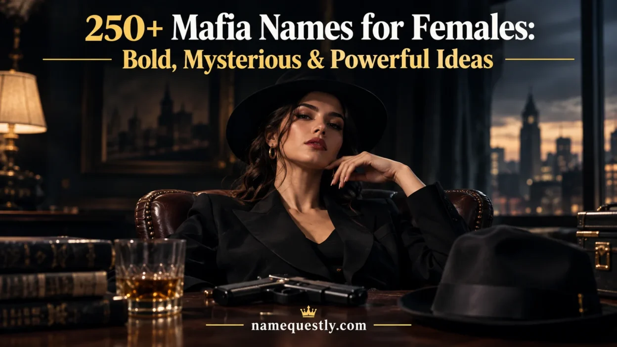 Mafia Names for Females: Bold, Mysterious & Powerful Ideas