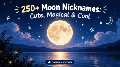 Moon Nicknames: Cute, Magical & Cool
