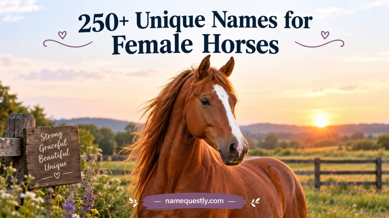 Unique Names for Female Horses