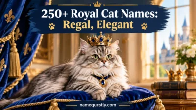 250+ Royal Cat Names: Regal, Elegant