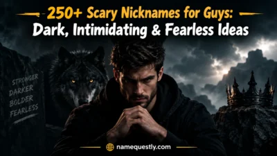 Scary Nicknames for Guys: Dark, Intimidating & Fearless Ideas