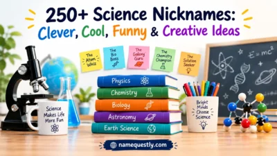 Science Nicknames: Clever, Cool, Funny & Creative Ideas