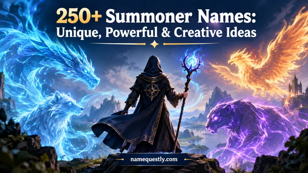 250+ Summoner Names: Unique, Powerful & Creative Ideas