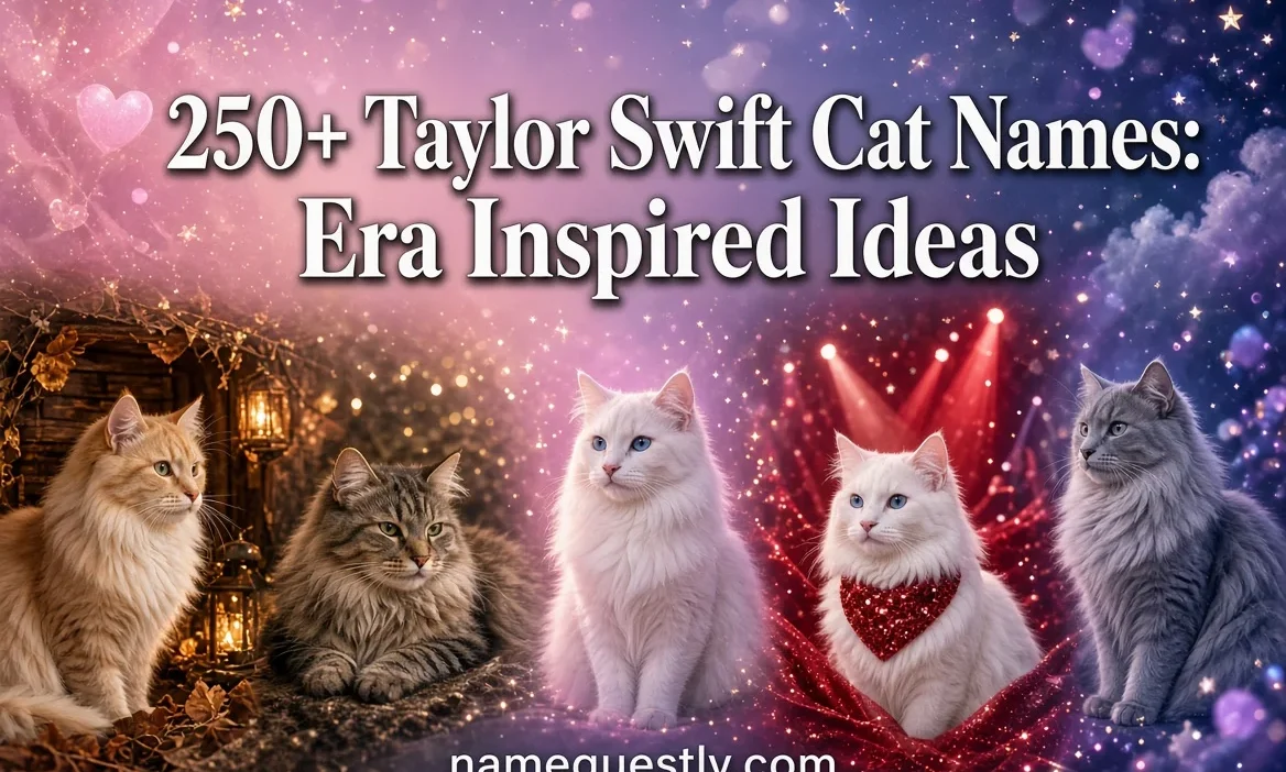 250+ Taylor Swift Cat Names: Era Inspired Ideas
