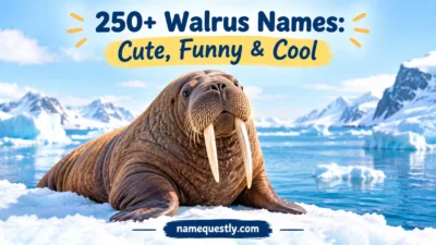 250+ Walrus Names: Cute, Funny & Cool