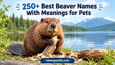 Best Beaver Names With Meanings for Pets