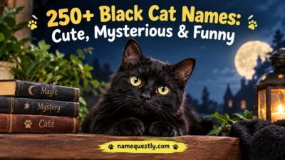 Black Cat Names: Cute, Mysterious & Funny
