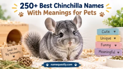 Best Chinchilla Names With Meanings for Pets