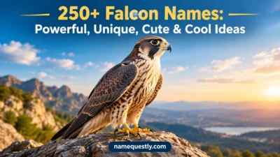 Falcon Names: Powerful, Unique, Cute & Cool Ideas