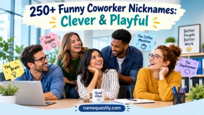 Funny Coworker Nicknames: Clever & Playful