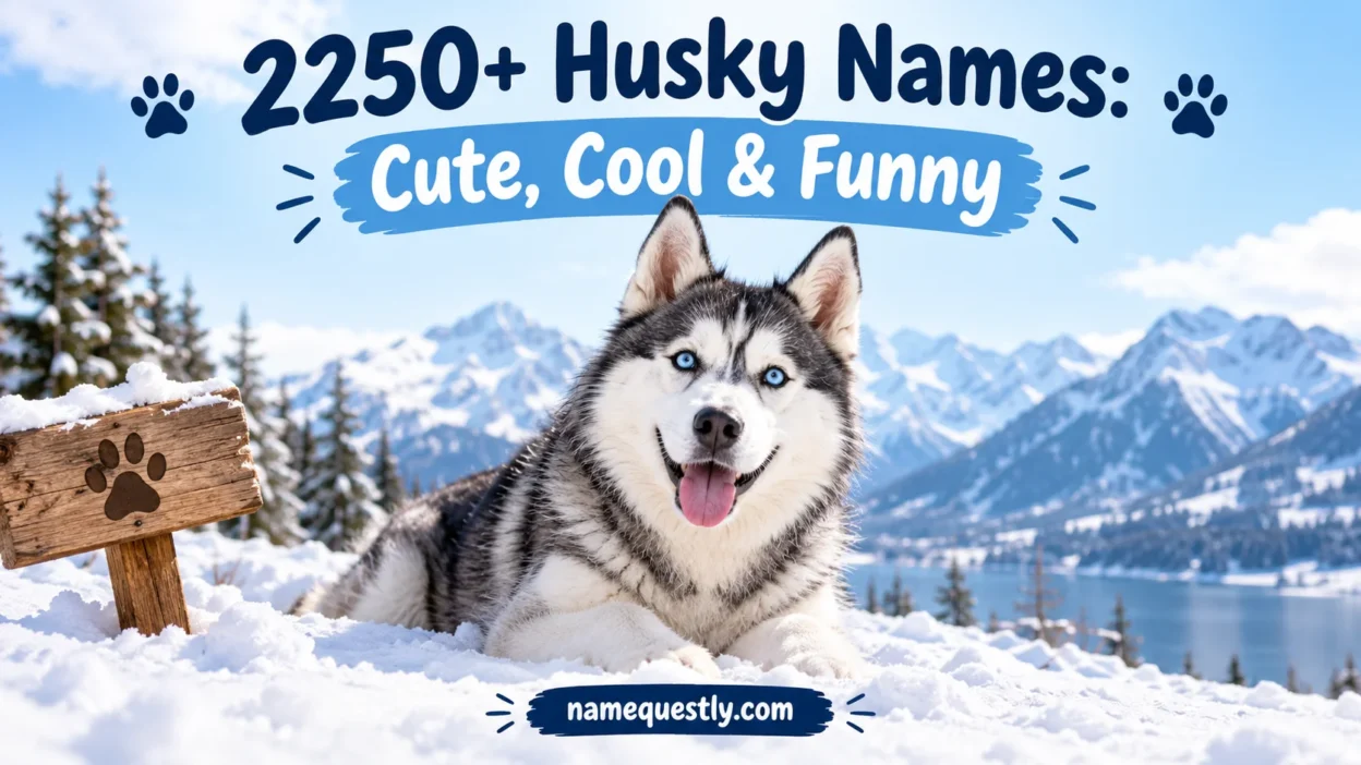Husky Names: Cute, Cool & Funny