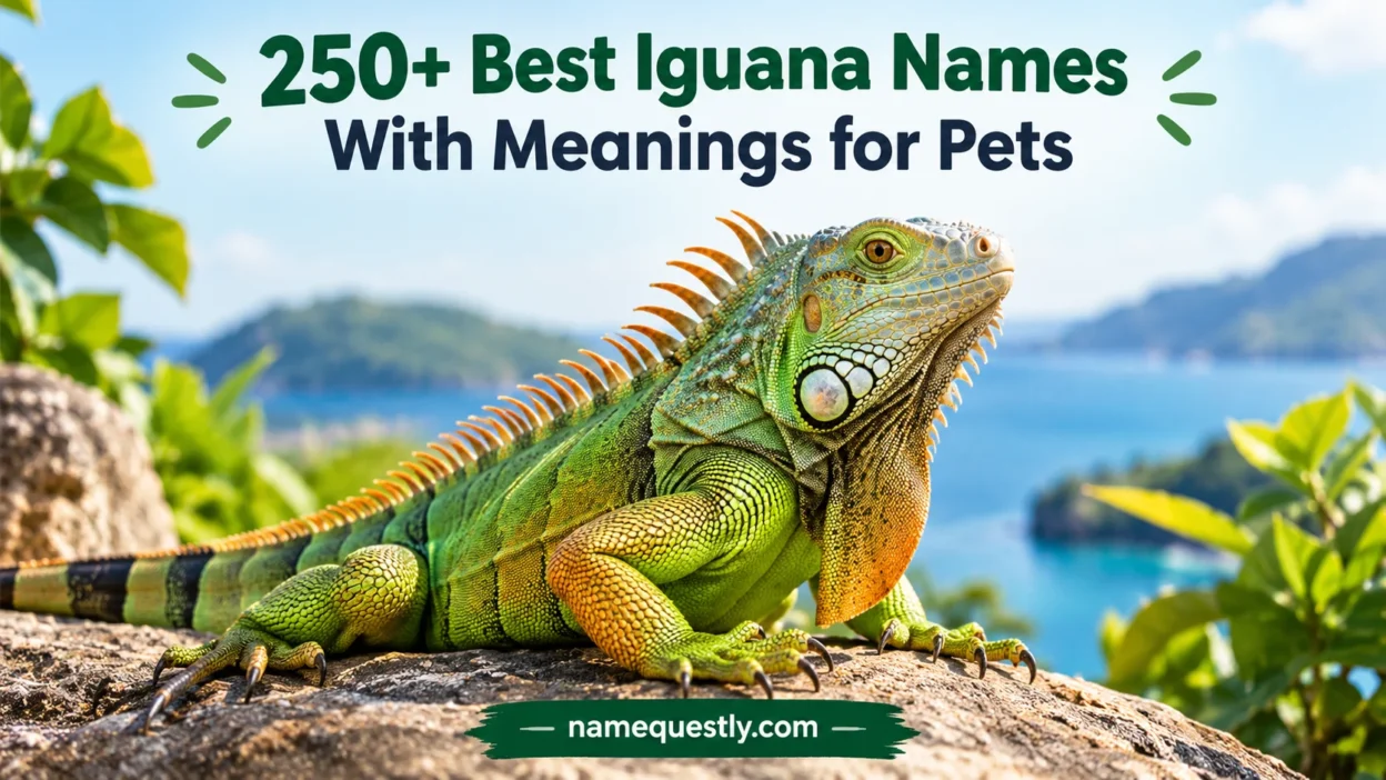 Best Iguana Names With Meanings for Pets