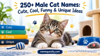 Male Cat Names: Cute, Cool, Funny & Unique Ideas