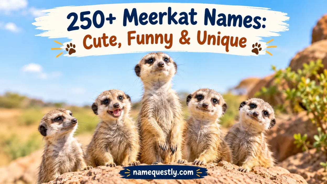 Meerkat Names: Cute, Funny & Unique