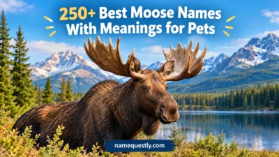 Best Moose Names With Meanings for Pets