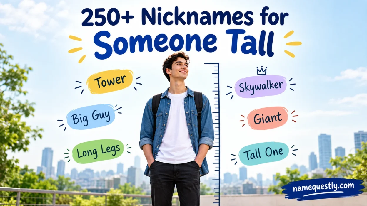 Nicknames for Someone Tall