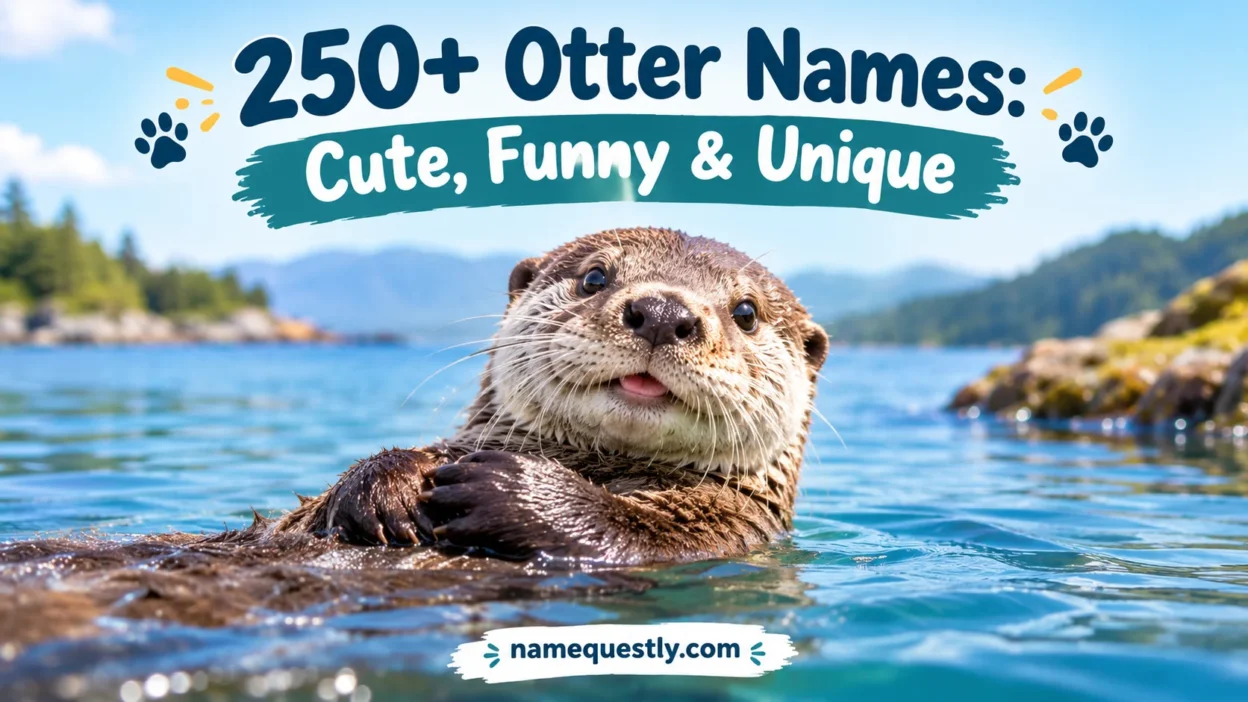 Otter Names: Cute, Funny & Unique
