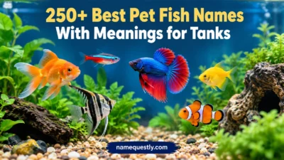 Best Pet Fish Names With Meanings for Tanks