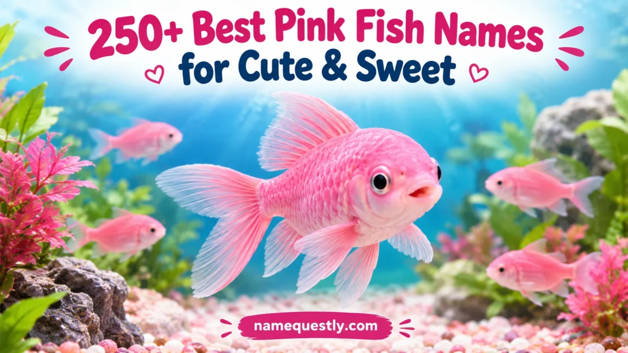 Best Pink Fish Names for Cute & Sweet