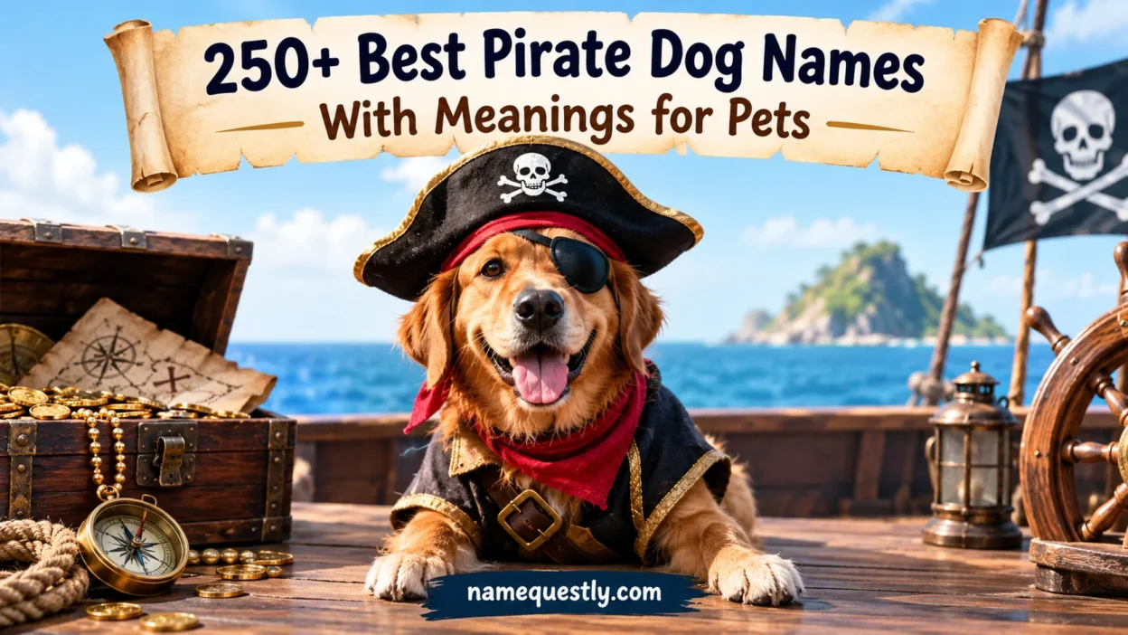 Best Pirate Dog Names With Meanings for Pets