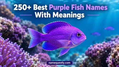 Best Purple Fish Names With Meanings