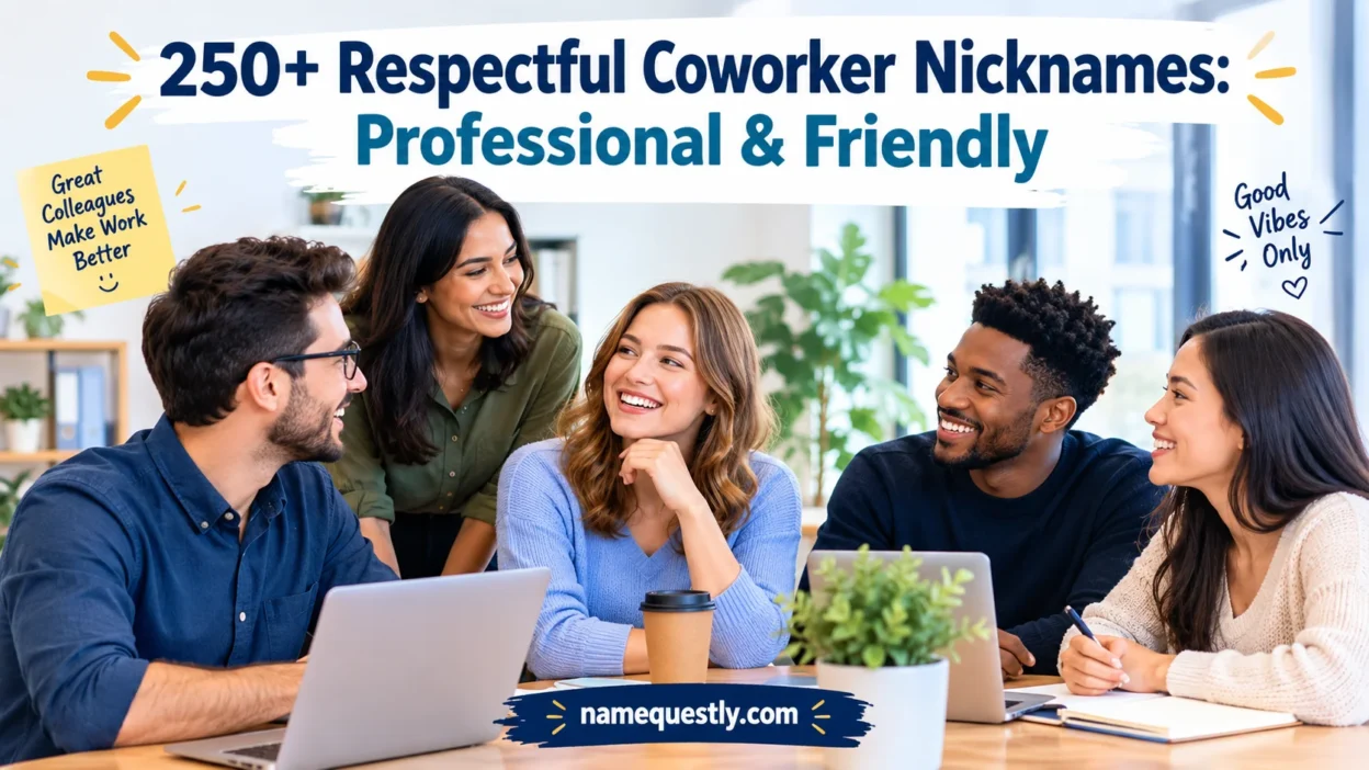 Respectful Coworker Nicknames: Professional & Friendly
