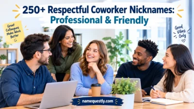 Respectful Coworker Nicknames: Professional & Friendly