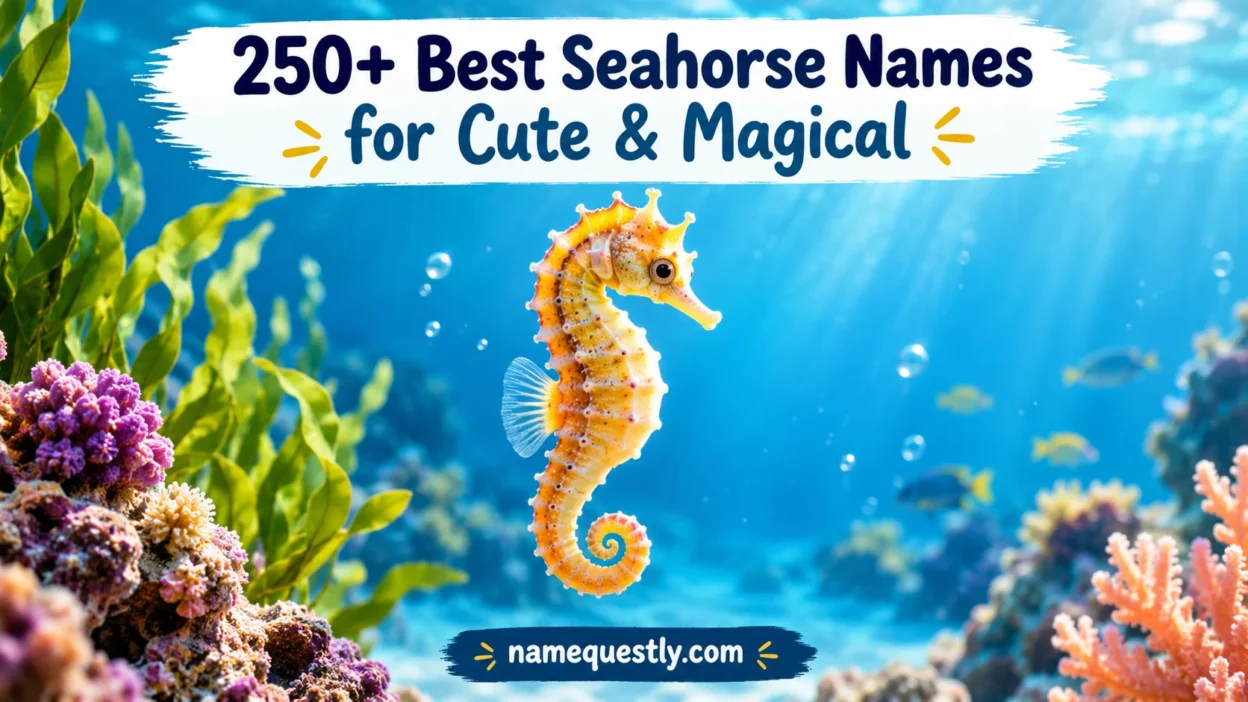 Best Seahorse Names for Cute & Magical