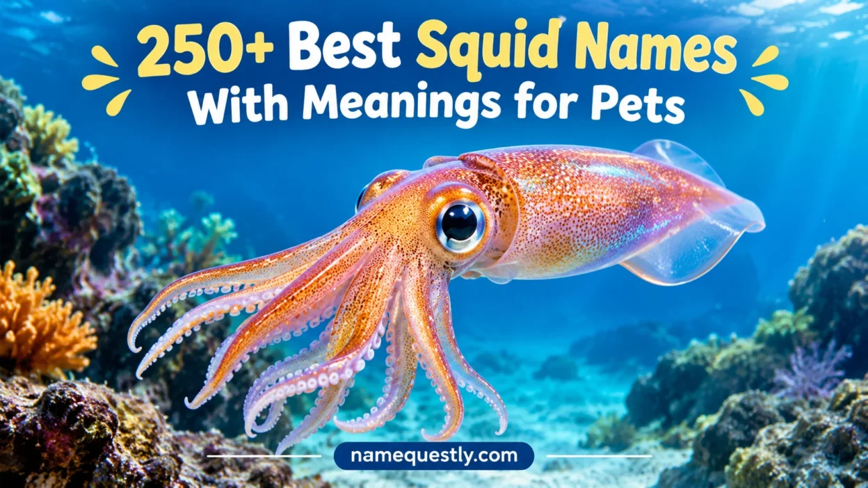 Best Squid Names With Meanings for Pets