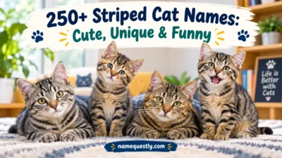 Striped Cat Names: Cute, Unique & Funny